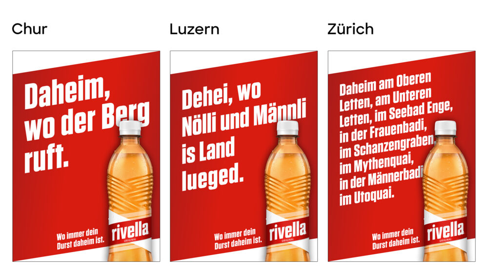 Rivella - Wo immer dein Durst daheim ist